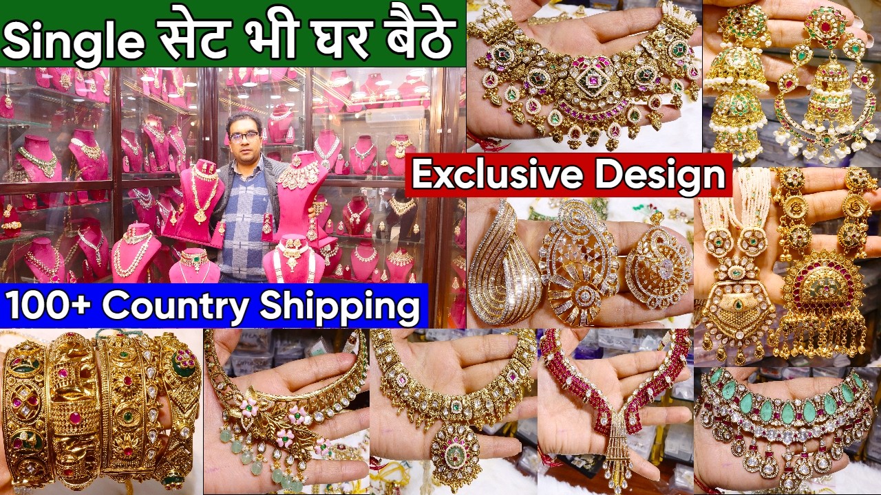 Exclusive AD, Moissanite, Polki & Heritage Bridal Jewellery Collection 2026 | Wholesale & Retail