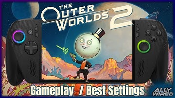 The Outer Worlds 2 on ROG Xbox Ally X Performance Review - Gameplay and Settings