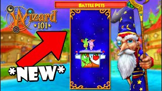 Wizard101: *NEW* BATTLE PETS Side Activity!