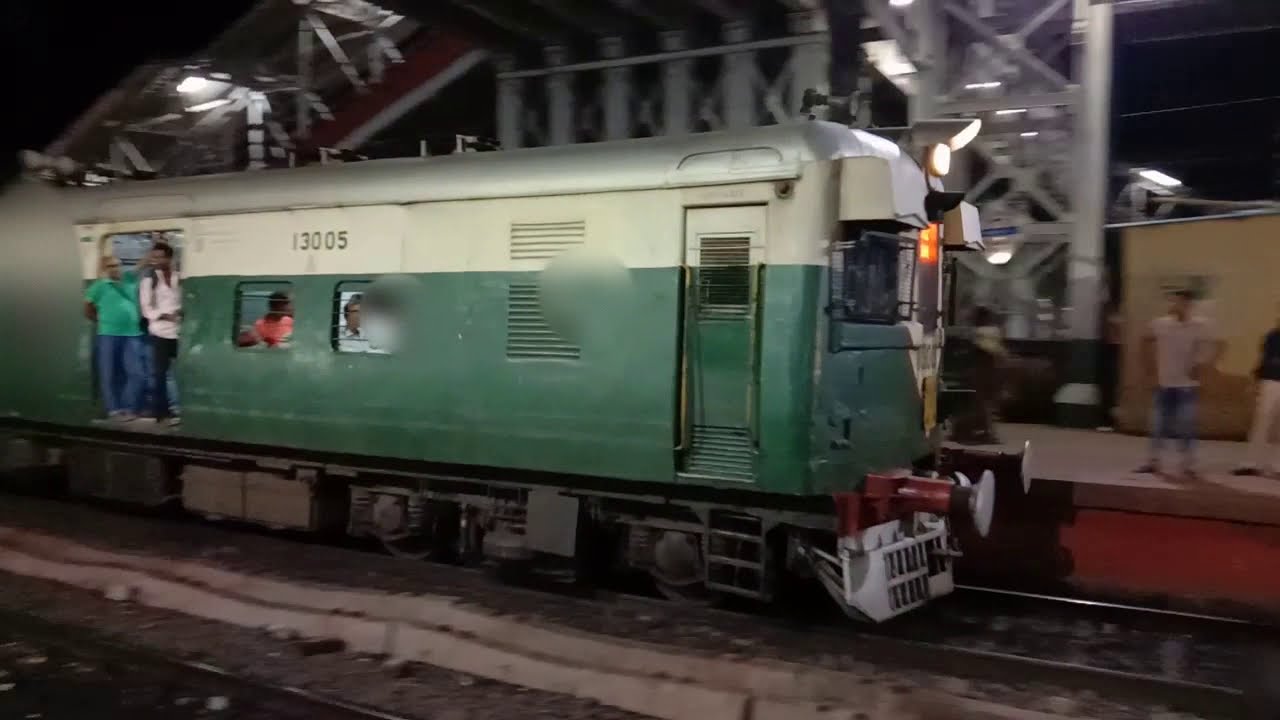 Naihati Station at Night