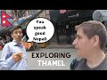 Exploring thamel bazar  first impressions nepal vlog kathmandu