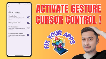 How to Activate the Gesture Cursor Control From the Gboard Keyboard