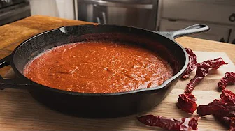 RED CHILE SAUCE: Made from Chimayó, New Mexico Red Chile Powder/Easy Recipe with a Unique Twist