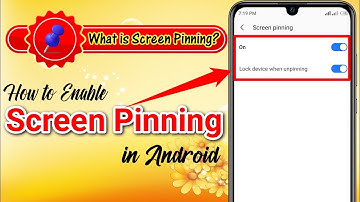 How to Use SCREEN PINNING in iTel Vision 1 Plus - Android SCREEN PINNING Feature