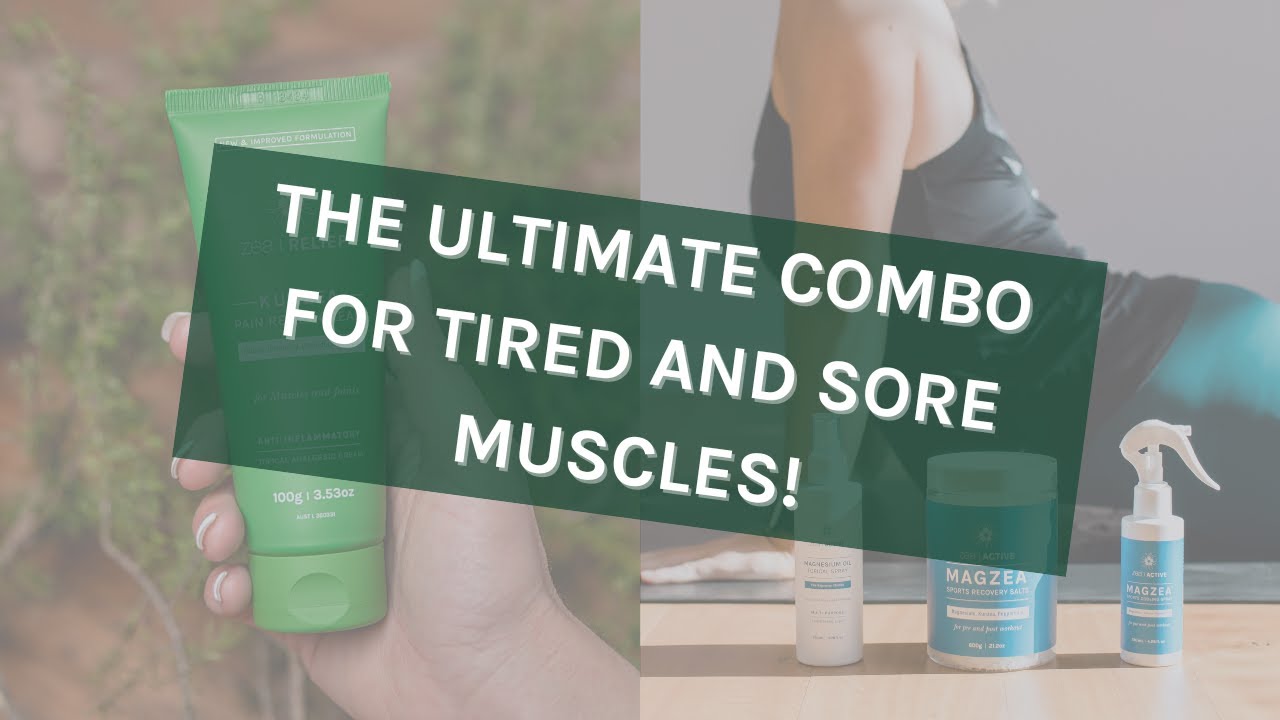 Kunzea Pain Relief Cream PLUS Magnesium Topical Oil = THE ULTIMATE COMBO! YouTube