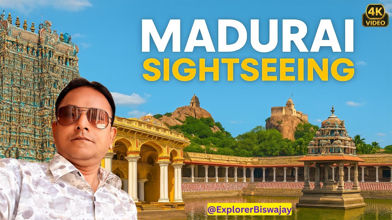 🕌 Madurai Sightseeing Tour | Explore the Temple City of Tamil Nadu 🇮🇳