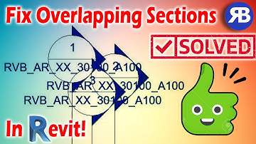 Revit Snippet: How to Fix Overlapping Section Heads