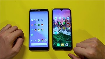 Redmi Note 7 Miui 11 vs Mi A2 Android 10 - Speed Test!