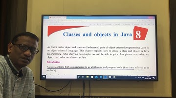Std : 12  Chapter : 8 Java Video-1