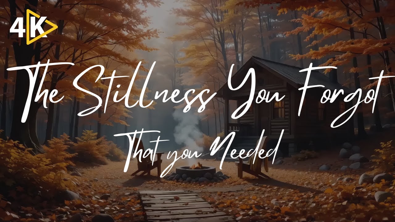 The Stillness You Forgot You Needed 🔥 | Autumn Campfire Ambience for the Soul