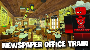 I Built a Newspaper Office Train in Dead Rails