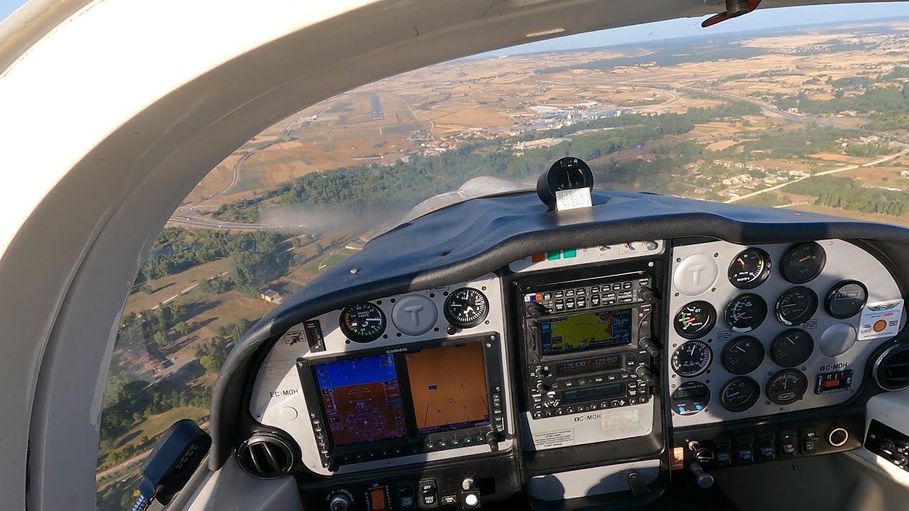 Touch & goes | Tecnam P2002JF | Burgos