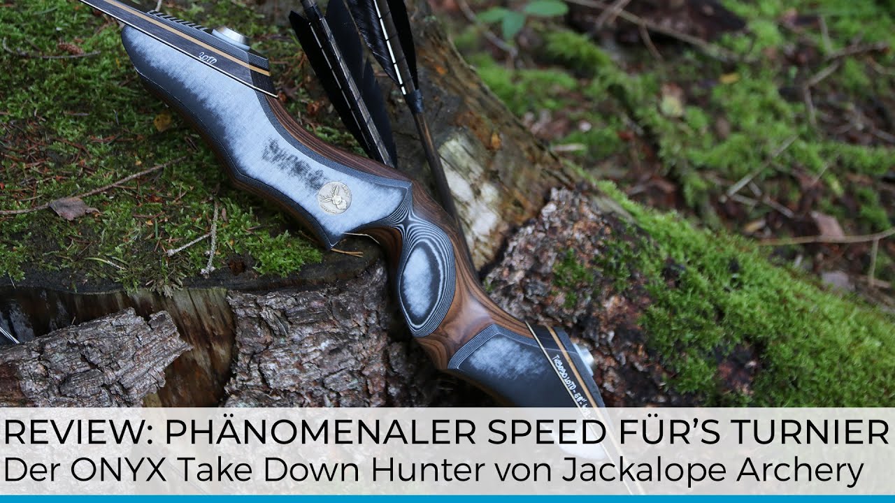 Jackalope Onyx 62 68 50 Lbs Take Down Recurve Bow 864 40