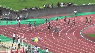 H25静岡県陸上競技選手権 男子4x100R予選5~7 H25静岡県陸上競技選手権 男子4x100R予選5~7