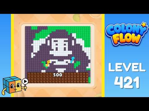 Colony Flow Level 421 Walkthrough Solution