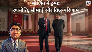बीजिंग में ट्रम्प: रणनीति, सीमाएँ और विश्व‑परिणाम  #बीजिंगमेंट्रम्प