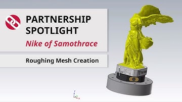 Nike of Samothrace | Roughing Mesh Creation