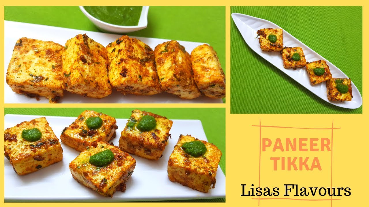 Enjoy the Burst of Flavors of Paneer Tikka/Paneer Tikka & Mint Chutney