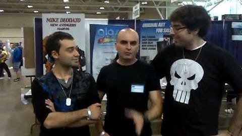 Shadowlines Review: Mike Deodato Wizard World Toronto 2012 Part 1