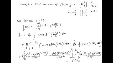 Lecture 18 : Half range Sine series for discontinuous function over 0 to L