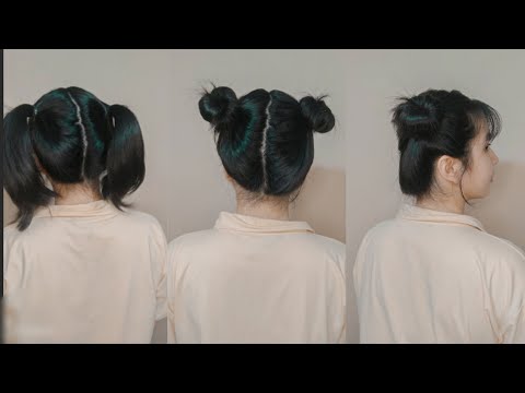 Video #47 Hai cách buộc tóc hai bên cực đáng yêu hack tuổi-... - youtube