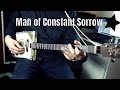 Man of constant sorrow chords   cigar box guitar blues