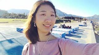 20181227 seaside selfie in Palermo, Italy pt.2
