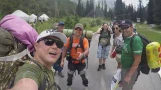 trekking to Ala archa