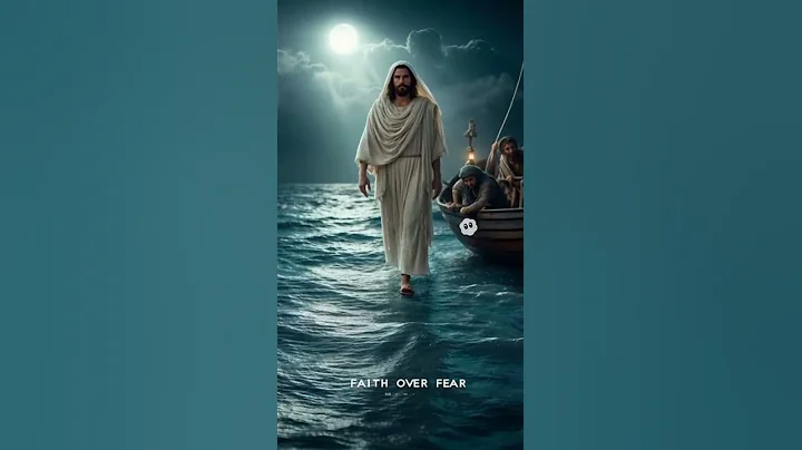 Jesus Walks on Water 🌊👣 | Faith Over Fear