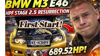 Download Lagu M3 E46 HPF STAGE 2.5 TURBO FIRST START AFTER 11 YEARS !!! MP3