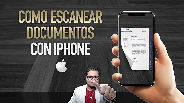 Como escanear um documento no iPhone