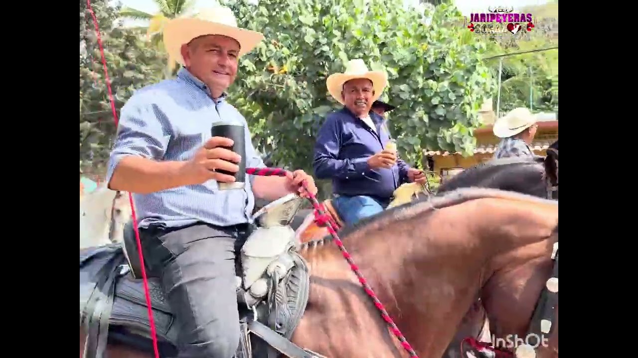CON MUCHA CALOR Y AMBIENTE SE VIVIÓ LA CABALGATA EN LA MANZANILLA JAL 