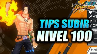 Tips para subir al NIVEL 100 de una forma mas rápida | One Piece Bounty Rush (OPBR)