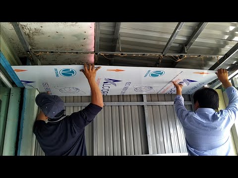 Video: Cách lắp đặt trần nhà bằng tấm do-it-yourself