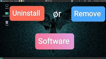How to remove / uninstall software / application using terminal | #parrot Linux