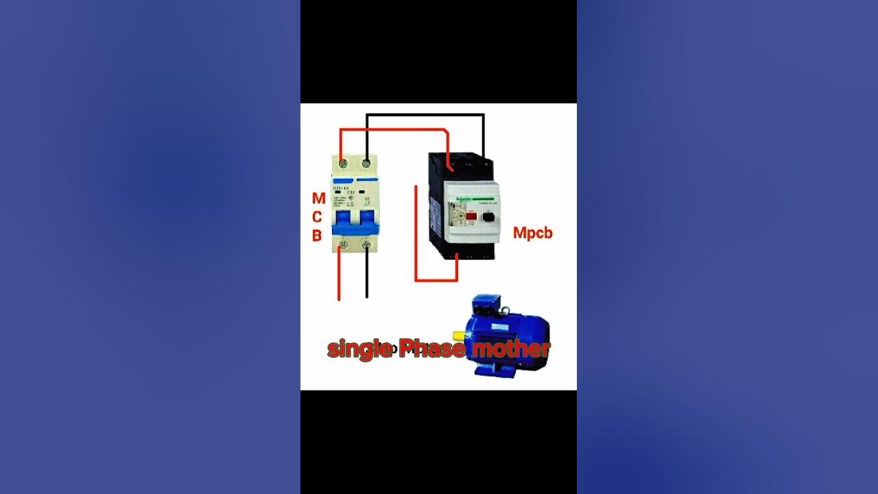 baldor motor wiring diagrams single Phase with mpcb | wiring a single