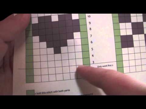 Double Knitting - Reading the Chart