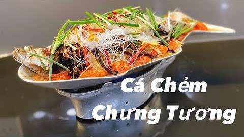 Cá chẻm chưng tương | Món ngon Thuỳ Dương