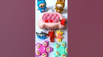 Brainrot Fidget Popit Injection! #satisfying #squishy #popit #brainrot  #machine #shorts