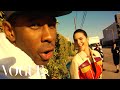 kendall jenner tyler the creator and travis “taco” bennett take over the vogue set