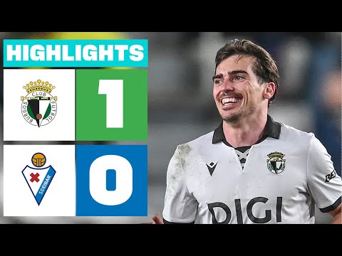 BURGOS CF 1 - 0 SD EIBAR  | RESUMEN LALIGA HYPERMOTION