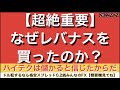【超絶重要】なぜレバナスを買ったのか？儲かるからだ9.29
