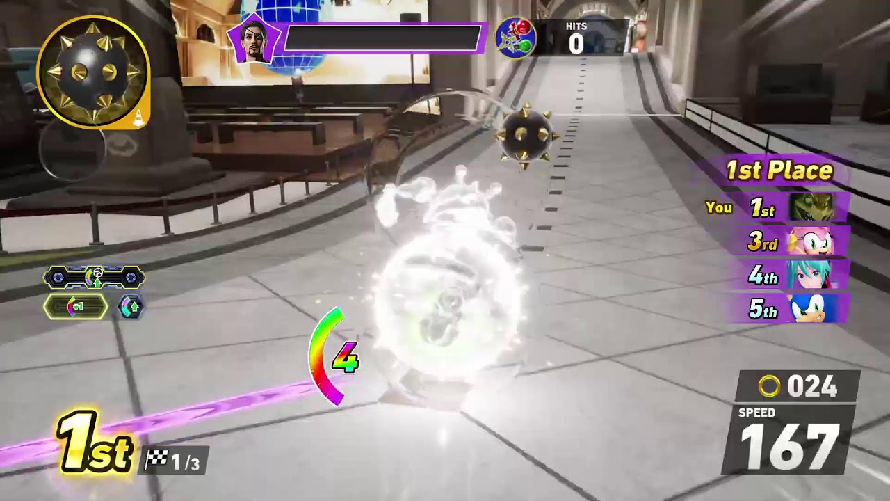 KrayZ Sonic Racing CrossWorlds Yakuza Event with Lyric gameplay