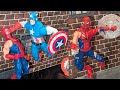 New Marvel Legends Spider-Man vs Captain America action figures in stock at Titan Toyz
