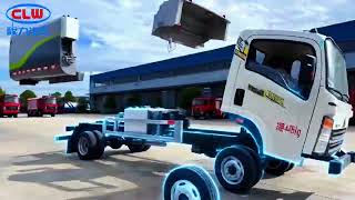 Pure Electric Garbage Compactor Truck | New Energy Waste Collection Vehicle from China