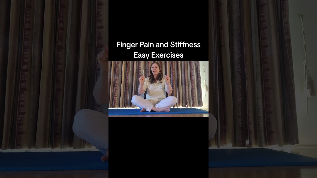 These easy exercises are great to do daily to manage and prevent finger pain, stiffness, arthritis.
