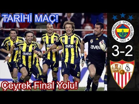 Sevilla 3-2 Fenerbahçe | Şampiyonlar Ligi Son 16 Turu | Penaltılar 3-2 Fenerbahçe | 04/03/2008