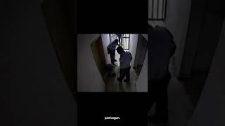 Man trying to get guards' attention ends up horribly burning himself #WorldsWildestPoliceVideos