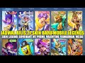 BOCORAN JADWAL RILIS 21 SKIN TERBARU MOBILE LEGENDS 2025/2026! SKIN LEGEND, M7 PRIME, COVENANT, MCGG