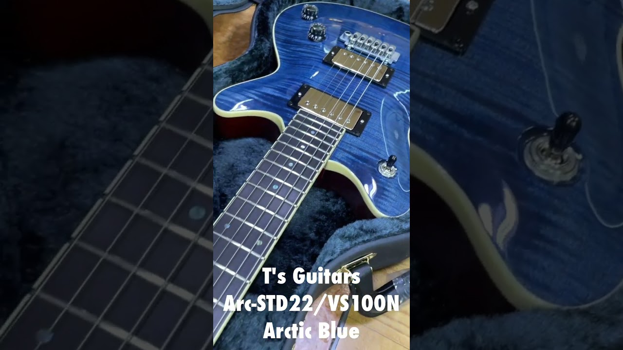 T's Guitars Arc-STD22 #shorts #tsguitars #guitar - YouTube